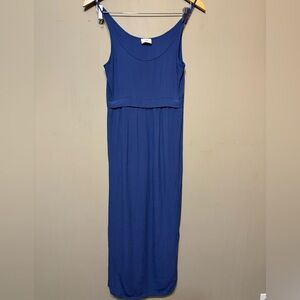 WILFRED Denim-Blue Spaghetti Strap Dress